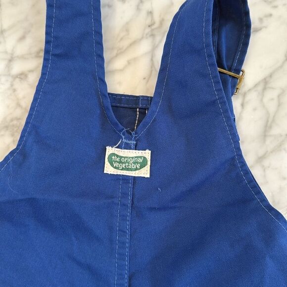 Cutecumber Vintage Overalls Coverall Blue Denim Toddler Size 4T - Picture 5 of 8